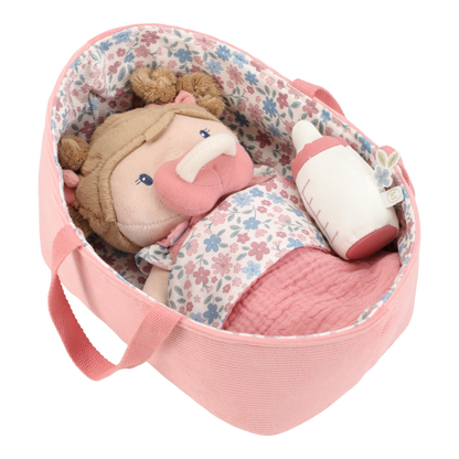 Set couffin et poupon bébé  #Rosa