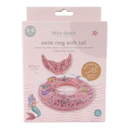 Bouée avec queue - Sirène - Little dutch