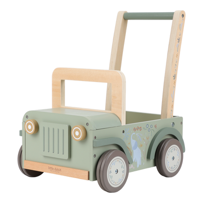 Chariot de marche voiture - Safari Friends- LIttle Dutch