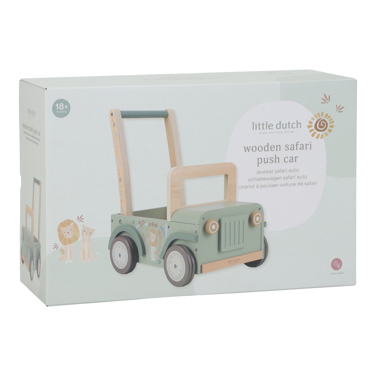 Chariot de marche voiture - Safari Friends- LIttle Dutch