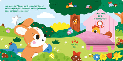 1, 2, 3, Qui est là? - Pâques - Auzou