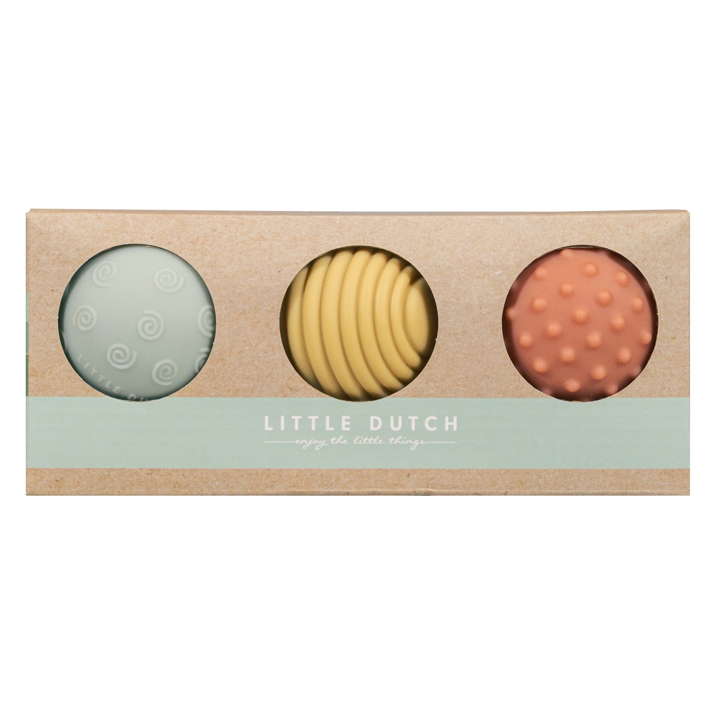 Set de 3 balles sensorielles Little Farm