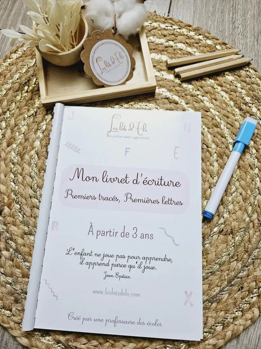 Mon livret d'écriture -  Les lots d'Elo