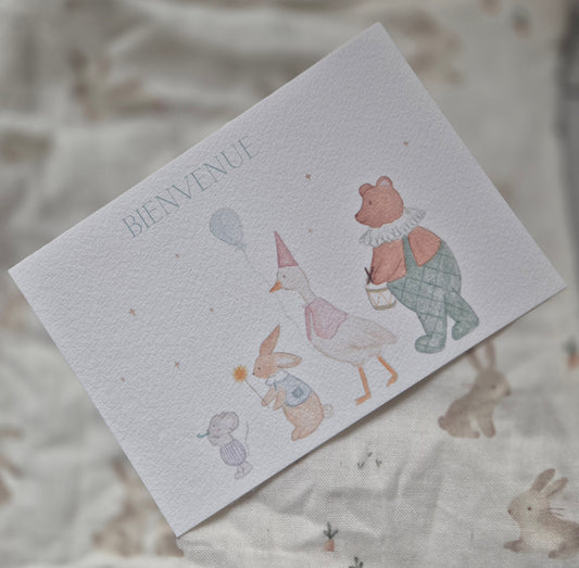 Carte Bienvenue