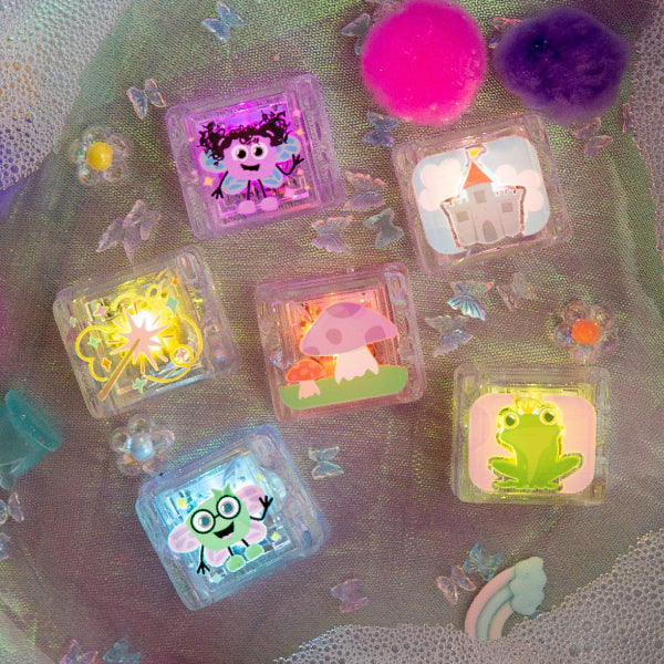6 cubes lumineux #Fairies