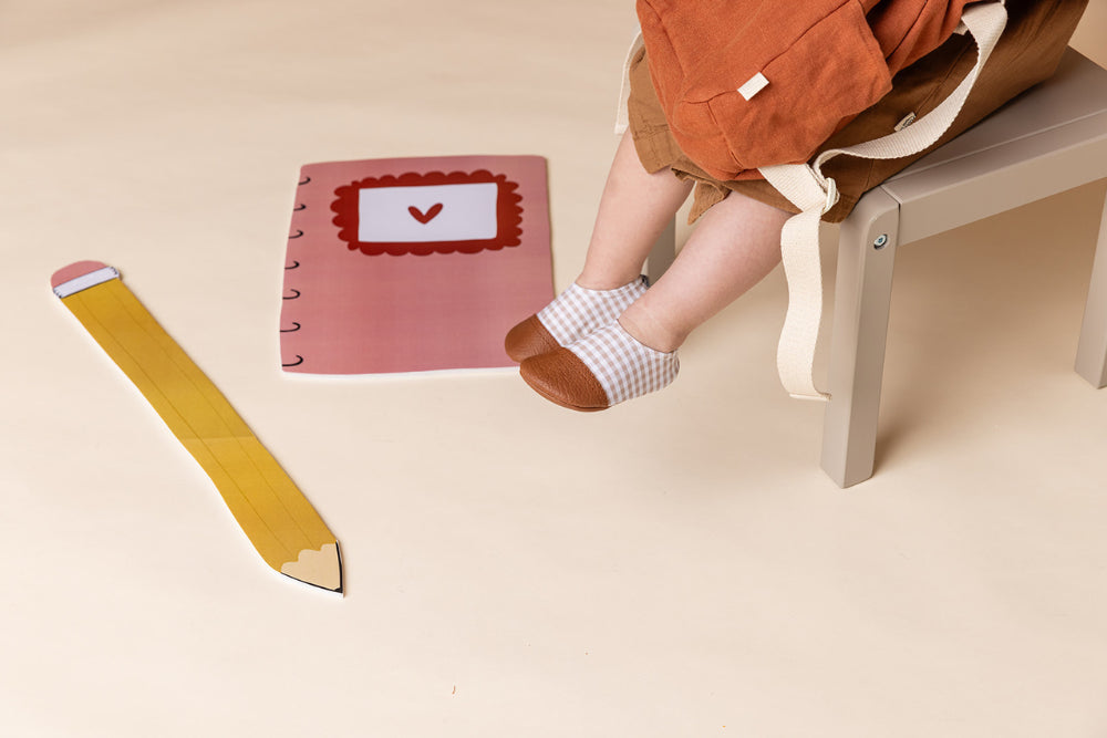Chaussons #les Petits Vichy T21-23