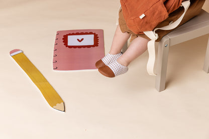 Chaussons #les Petits Vichy T21-23