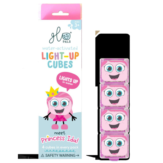 Cubes lumineux - Rose - Glopals