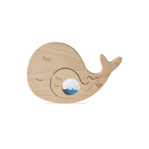 Puzzle sensoriel - Baleine - Petit Boum