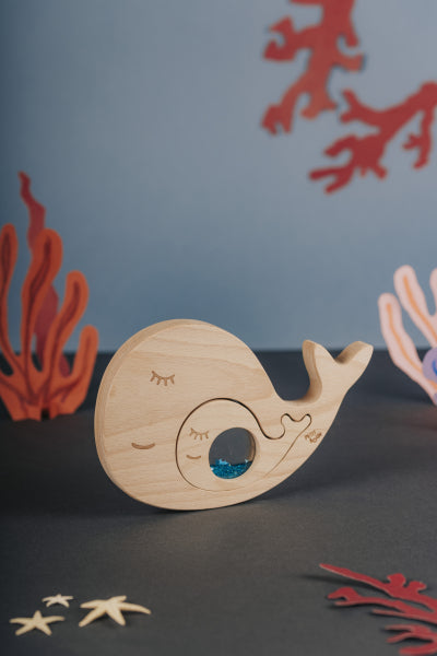 Puzzle sensoriel - Baleine - Petit Boum
