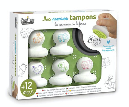 Mes 1ers tampons "Animaux de la ferme"