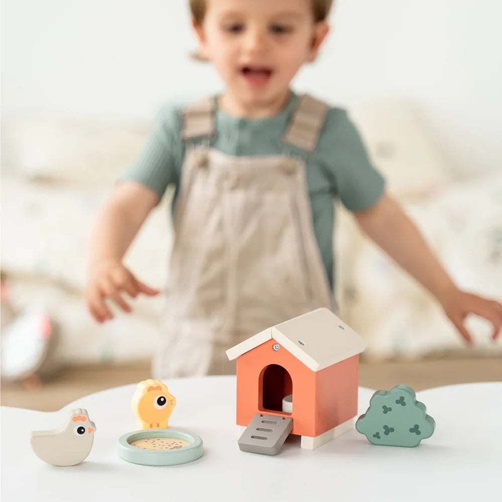 Coffret de jeu tiny farm - Clucky - Done by Deer