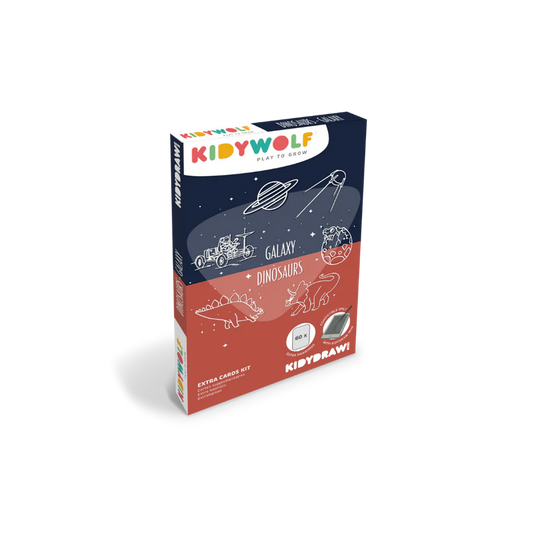 Recharge KIDYDRAW-MINI- " Galaxy et Dinosaures  "