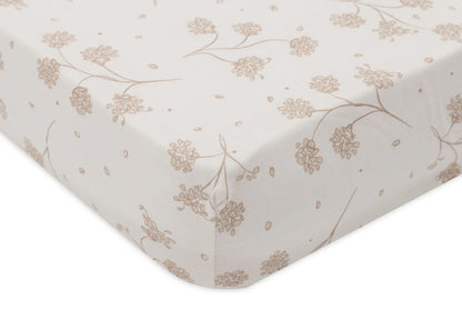 Drap-housse Jersey 60x120cm #Leafy Dreams
