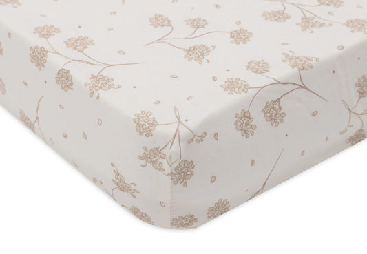 Drap-housse Jersey 60x120cm #Leafy Dreams