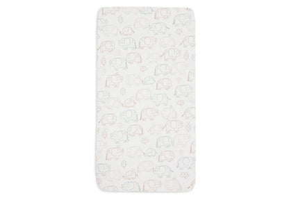 Drap-housse Jersey 60x120cm #Elephant Tales