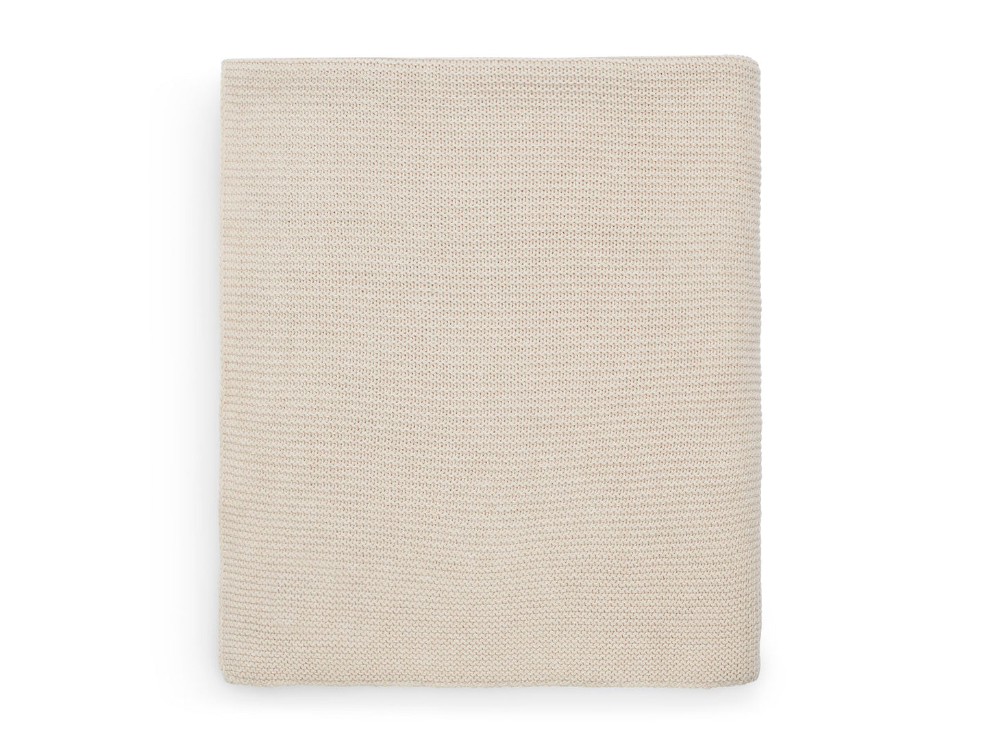 Couverture Berceau Basic Knit #Nougat