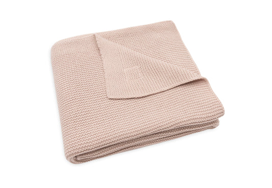 Couverture Berceau Basic Knit #Wild Rose