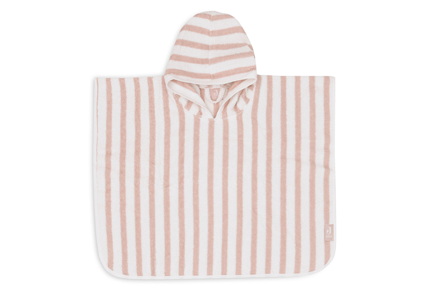 Poncho de bain Eponge Stripe #Wild Rose