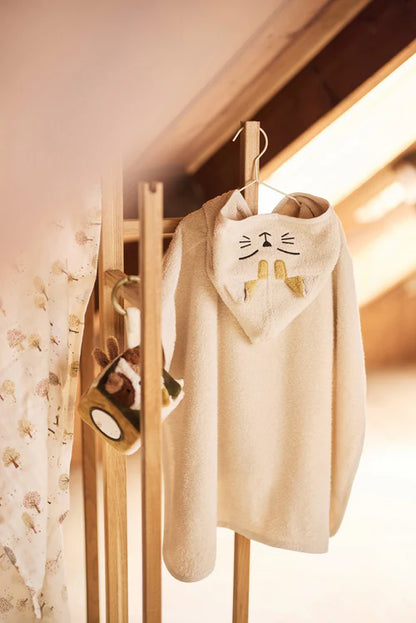 Poncho de bain Eponge #Charlie le chat