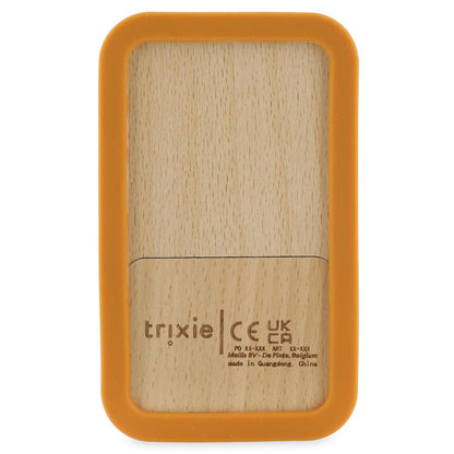 Téléphone bébé en silicone et bois  #Mr. Fox