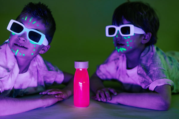 Bouteille sensorielle #Rose Fluo