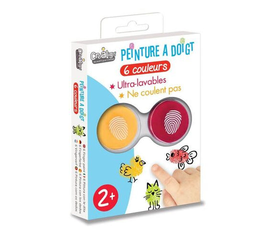Pack 6 encreurs à doigts - Crealign