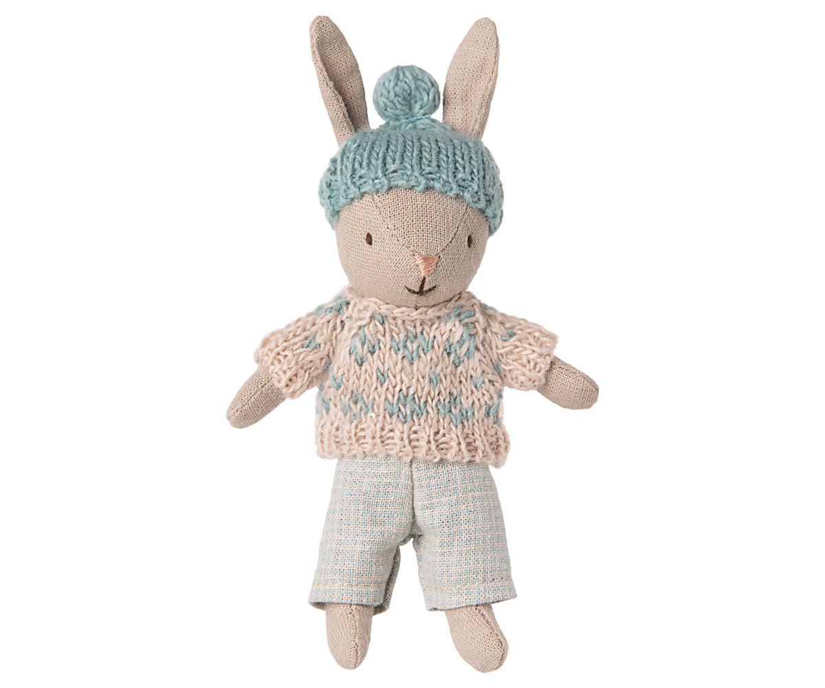 Lapin d’hiver Micro sable et menthe  – Maileg