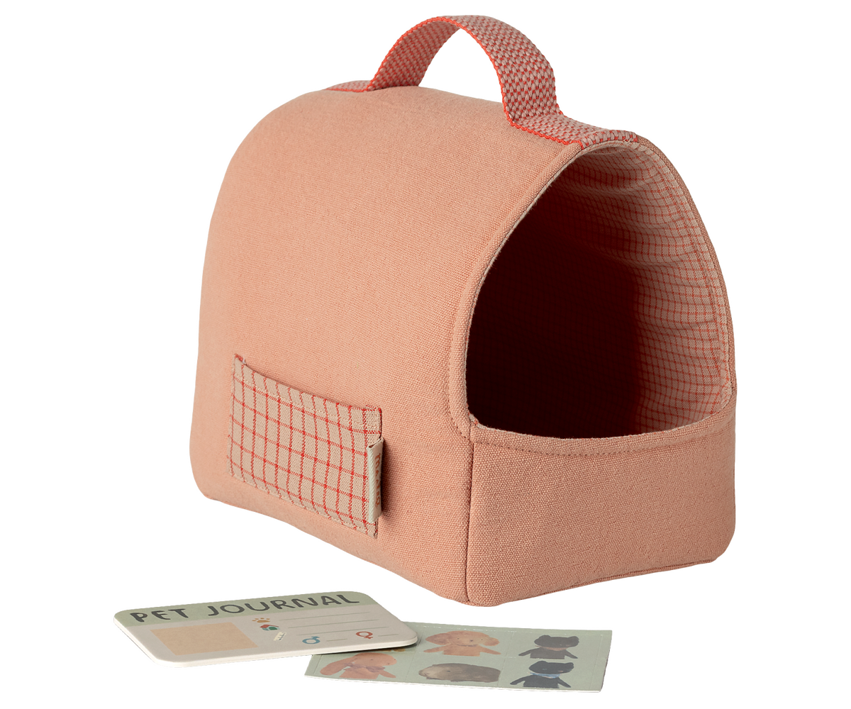Niche transportable Maileg – Petit modèle corail