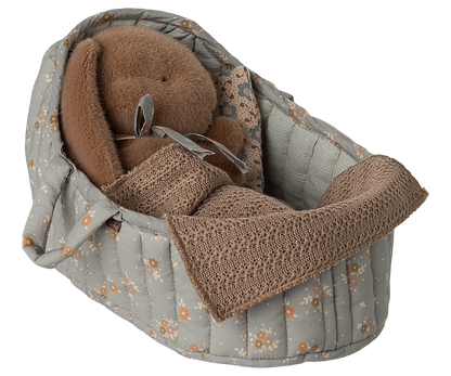 Couffin pour peluche Large Bleu – Maileg