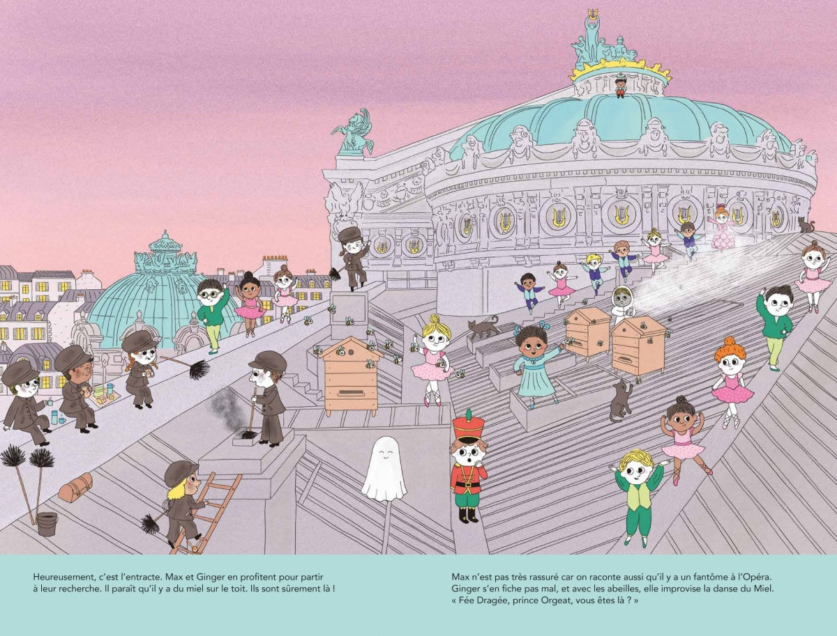 Chasse-Noisette - Album de Noël - Aventure à l'Opéra de Paris - Livre enfant dès 4 ans