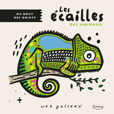Les Écailles des animaux – Livre sensoriel dès 1 an – Kimane