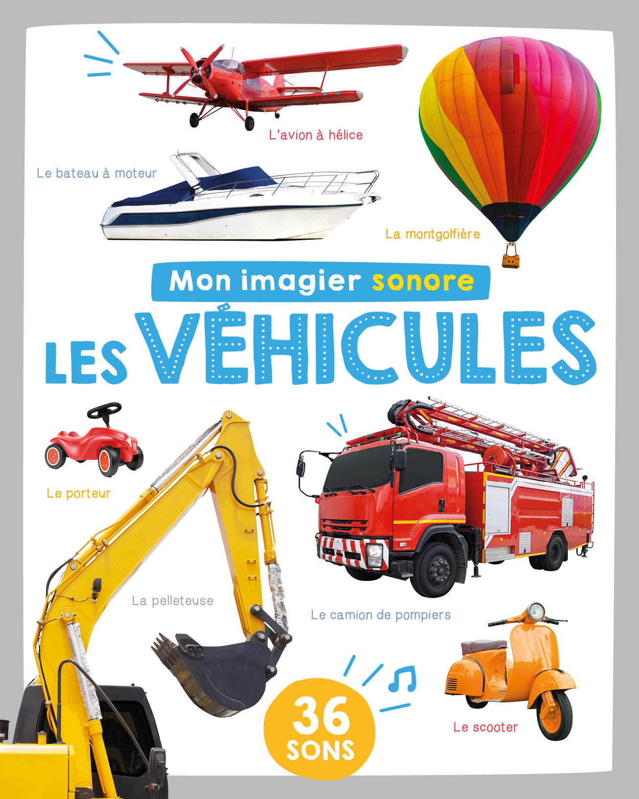 Mon imagier sonore  #Les véhicules