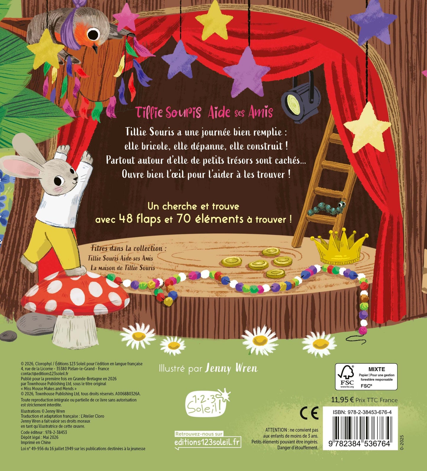 Tillie Souris aide ses amis - 123 soleil