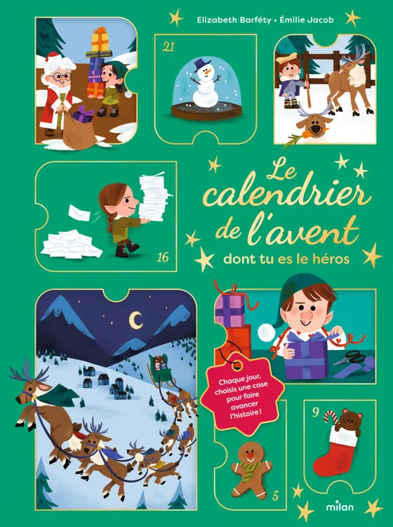 Calendrier de l'avent - dont tu es le héros - Milan