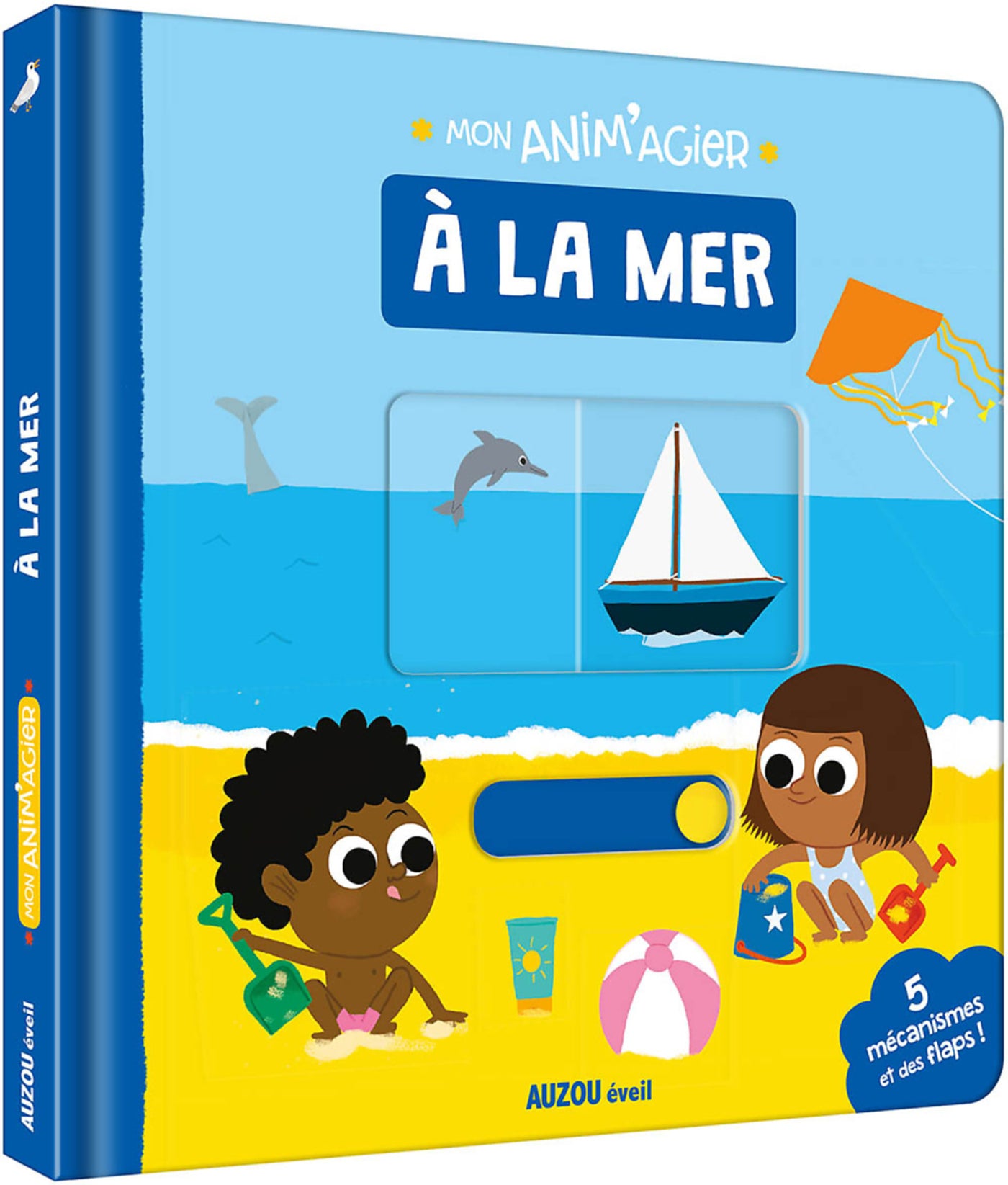 Mon anim'agier - Premiers apprentissages - A la mer - Auzou