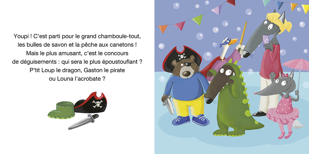 P'tit loup va sur le pot