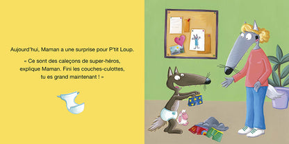 P'tit loup ne met plus de couche