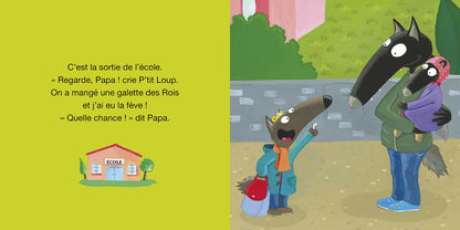 P'tit loup est le roi de la galette