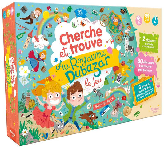 Cherche et trouve au royaume Dubazar - Le jeu