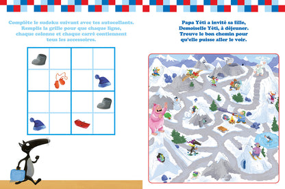 Mon cahier d'activités loup #Vive noël ! Auzou