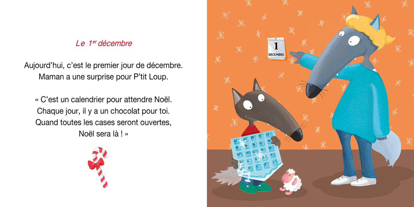 P'tit loup prépare noël
