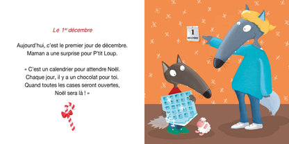 P'tit loup prépare noël