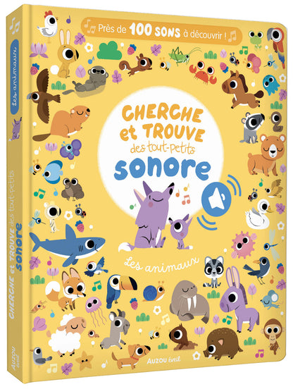 Cherche et trouve des tout petits sonore #Les animaux