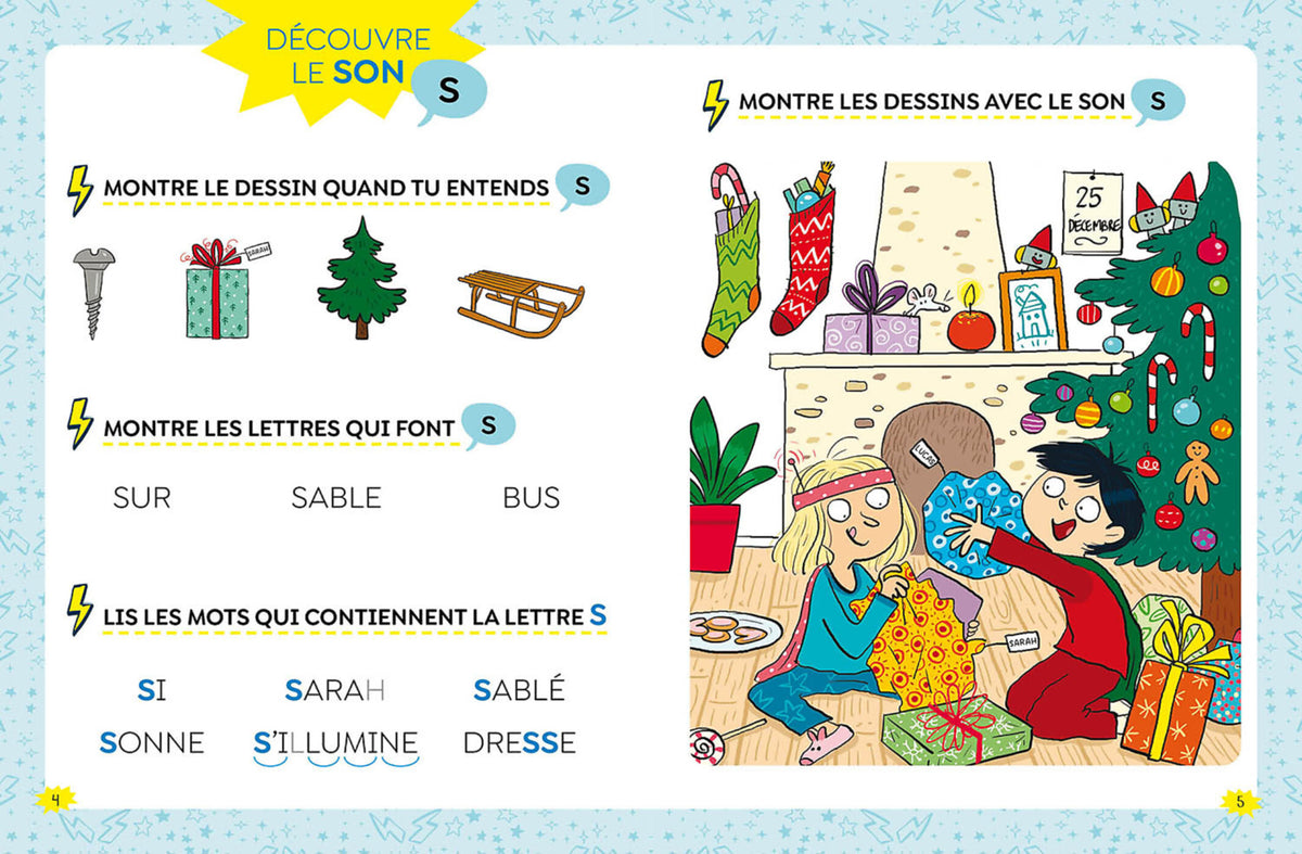 Les héros du CP – Super débutant : Mission Père Noël, livre Auzou