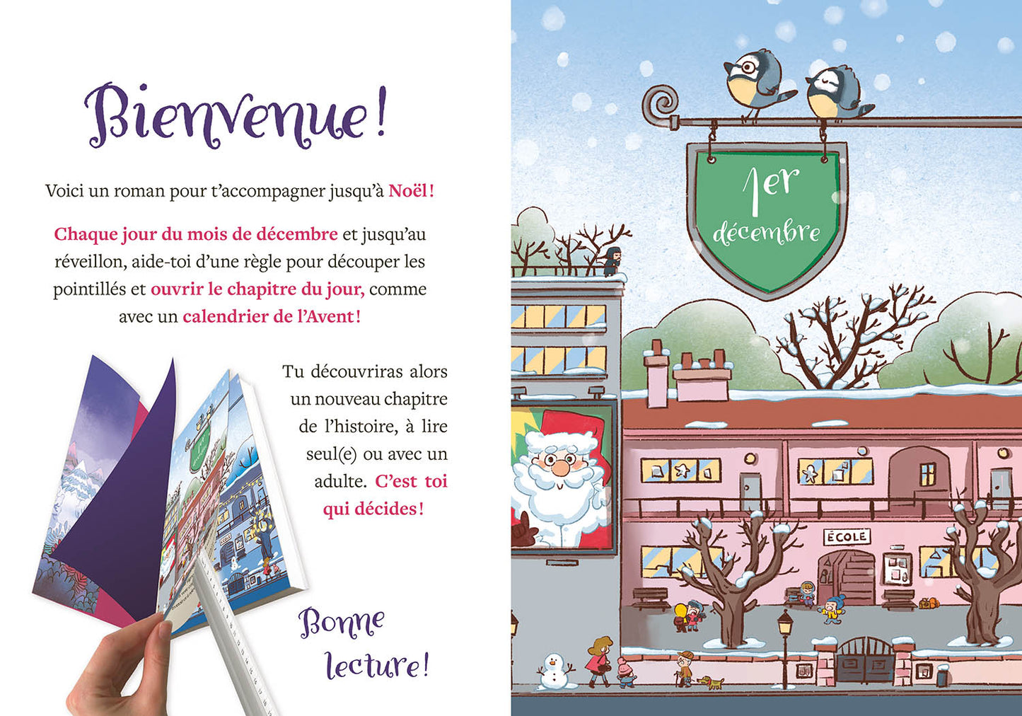 Mon roman de l avent #Le noël de clara la petite sorcière
