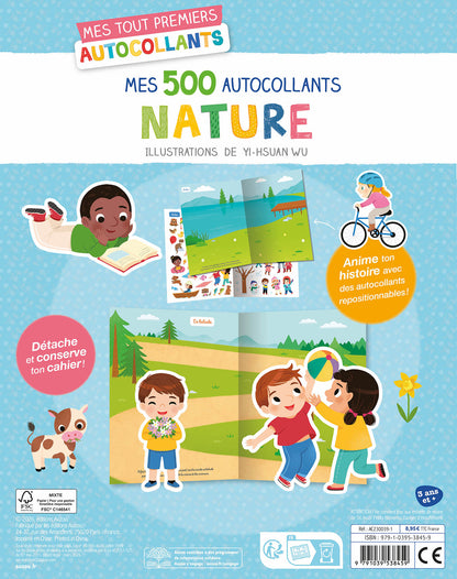 Mes tout premiers autocollants - Mes 500 autocollants- Nature