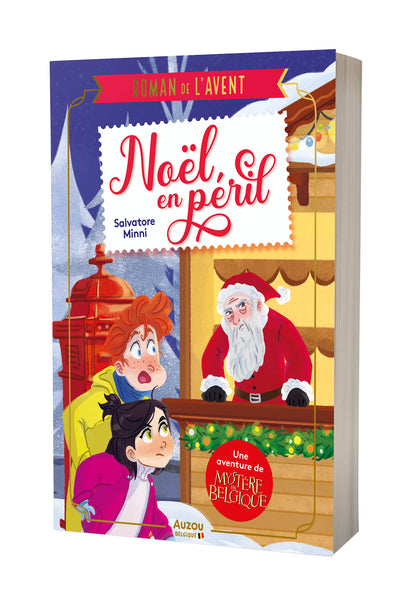 Mystère en belgique - Noël en péril - Un roman de l'avent ! - Auzou