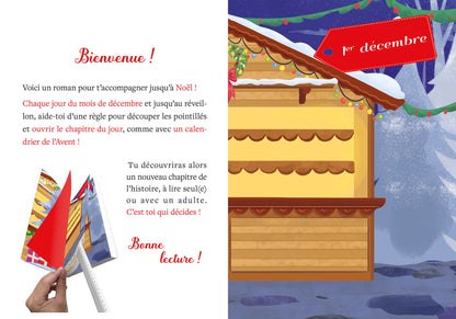Mystère en belgique - Noël en péril - Un roman de l'avent ! - Auzou