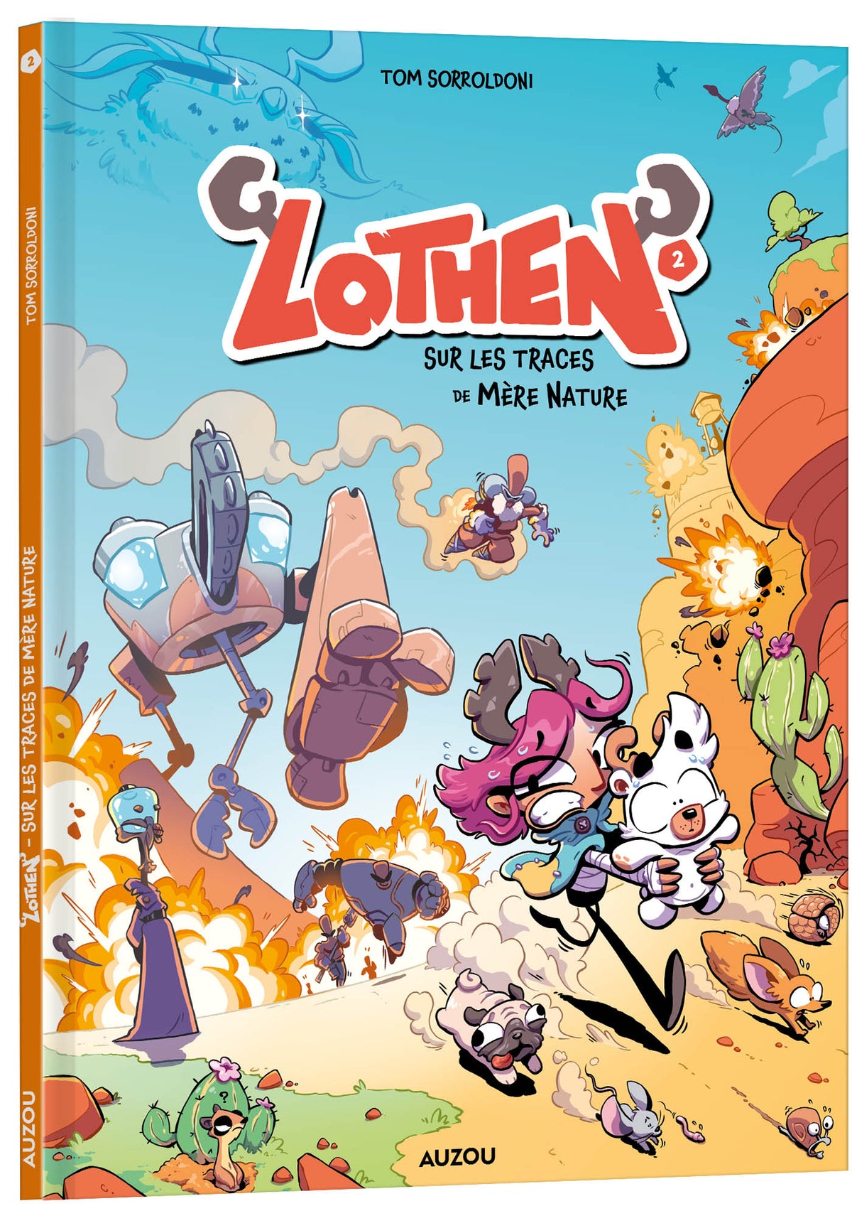 Lothen – Tome 2 : Sur les traces de Mère Nature – BD Auzou